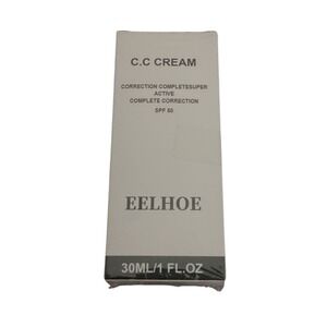 EELHOE‎ C.C CREAM SPF 60 Warm Color Complete Correction 30ML 1 FL OZ